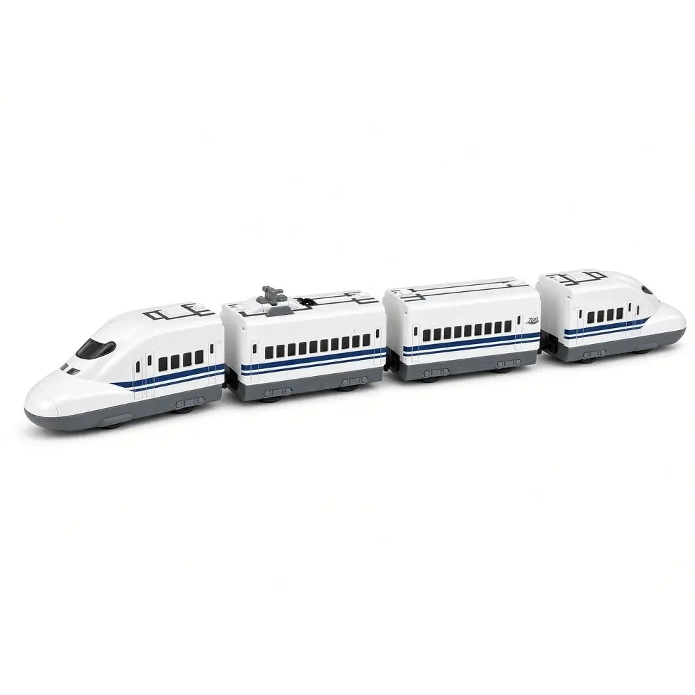 Konami Choro-Q Train Series 700 Shinkansen Bullet Train 4-Car Battery Powered